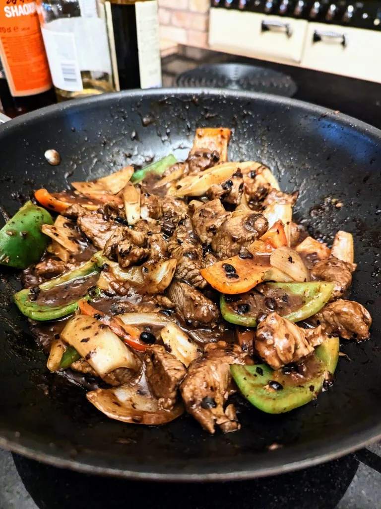 Beef with Black Bean Sauce