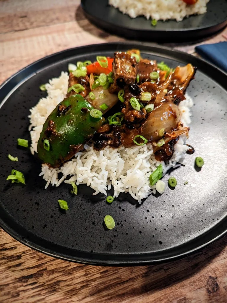 Beef with Black Bean Sauce