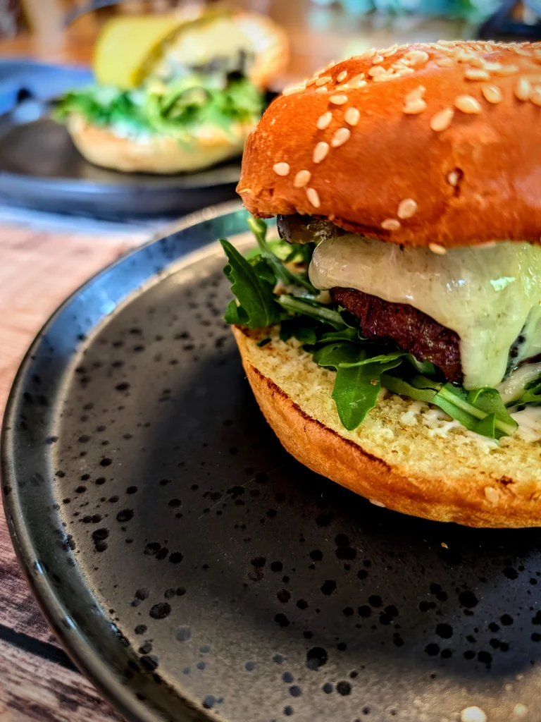Brioche Steak Burgers with Garlic and Herb Mayo
