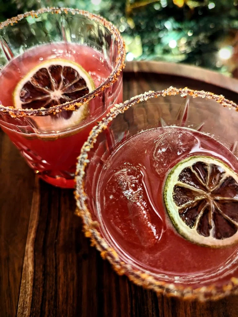 Christmas Cranberry Margaritas