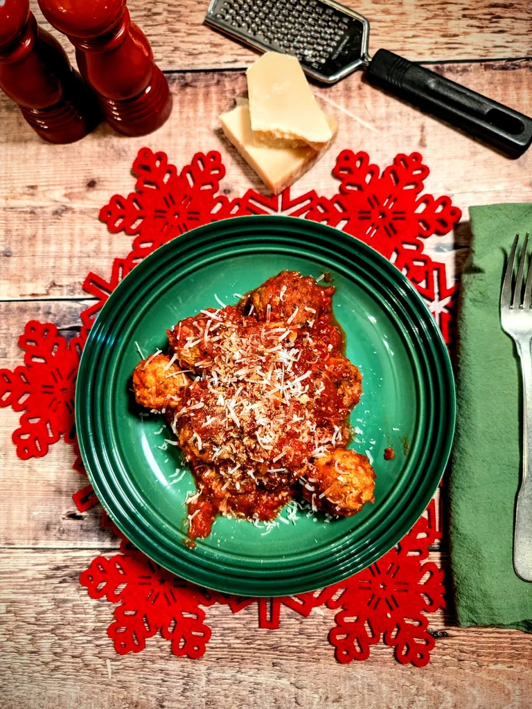 Christmas Turkey Meatballs