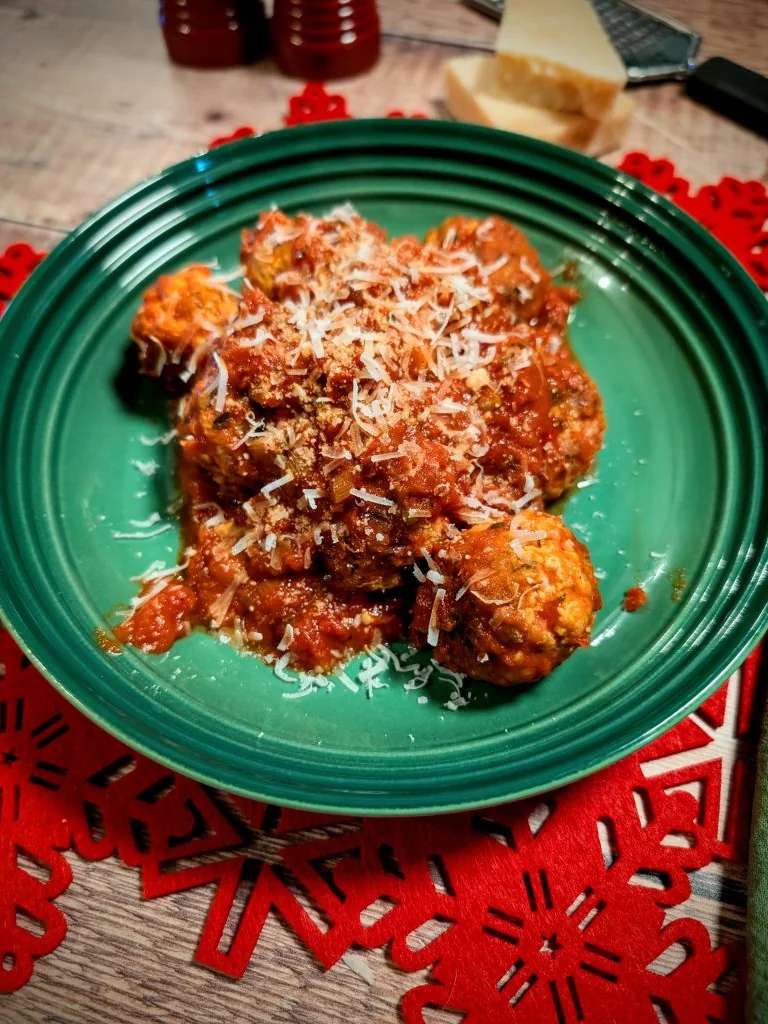 Christmas Turkey Meatballs