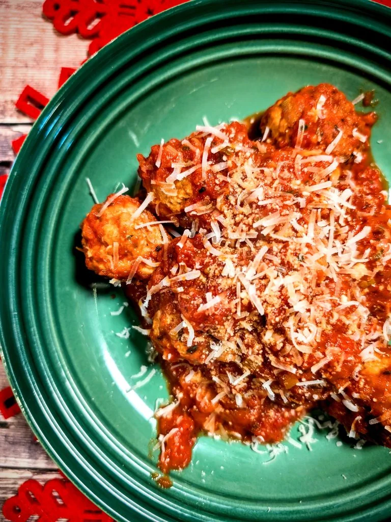 Christmas Turkey Meatballs