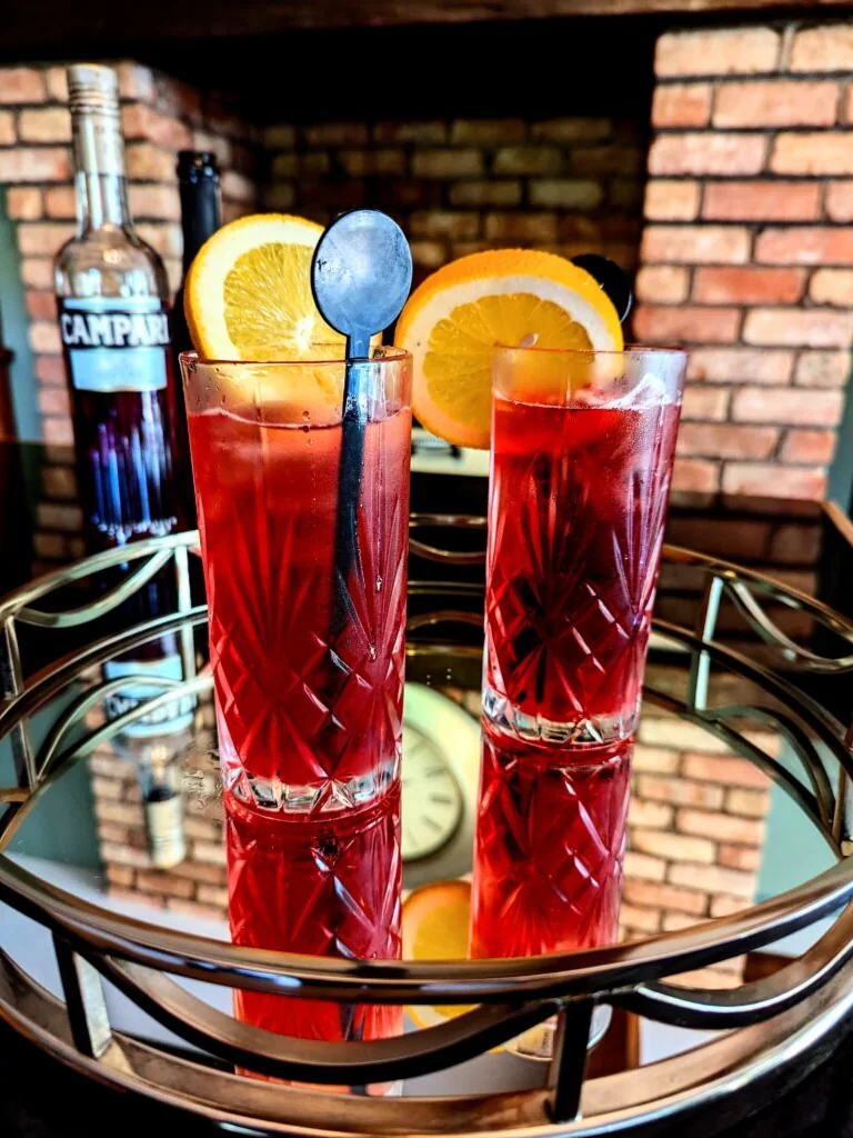Classic Italian Campari Spritz