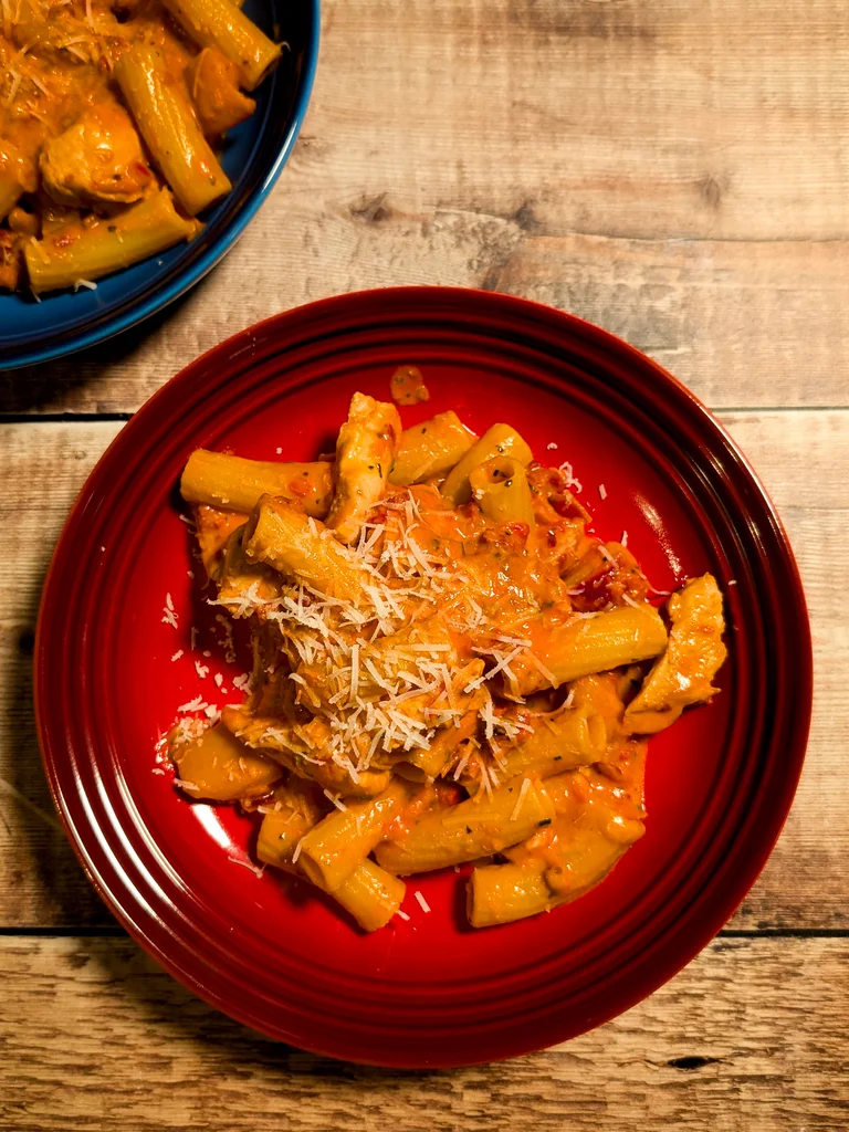 Creamy Chicken and Chorizo Pasta
