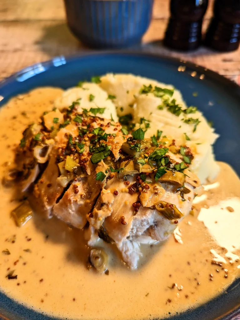Creamy Mustard Chicken