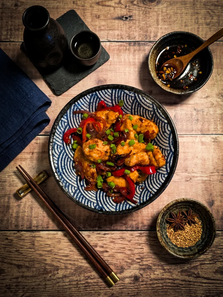 Crispy Honey Chilli Garlic Chicken