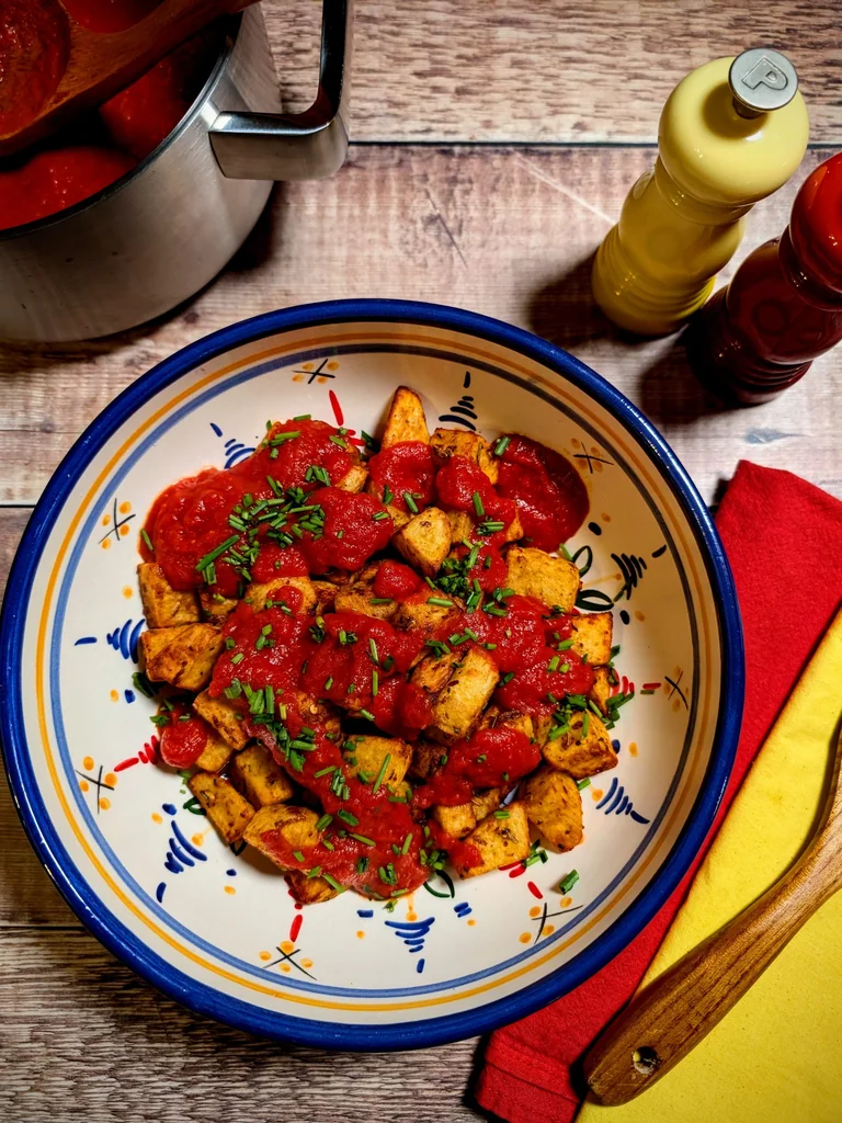 Crispy Patatas Bravas