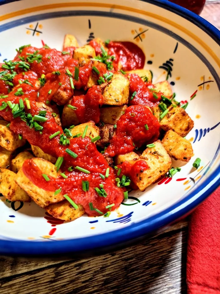 Crispy Patatas Bravas
