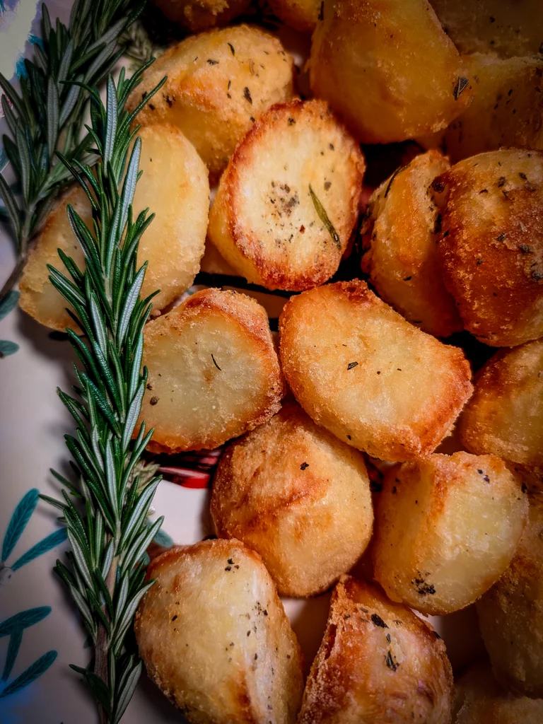 Crispy Rosemary & Sage Roast Potatoes