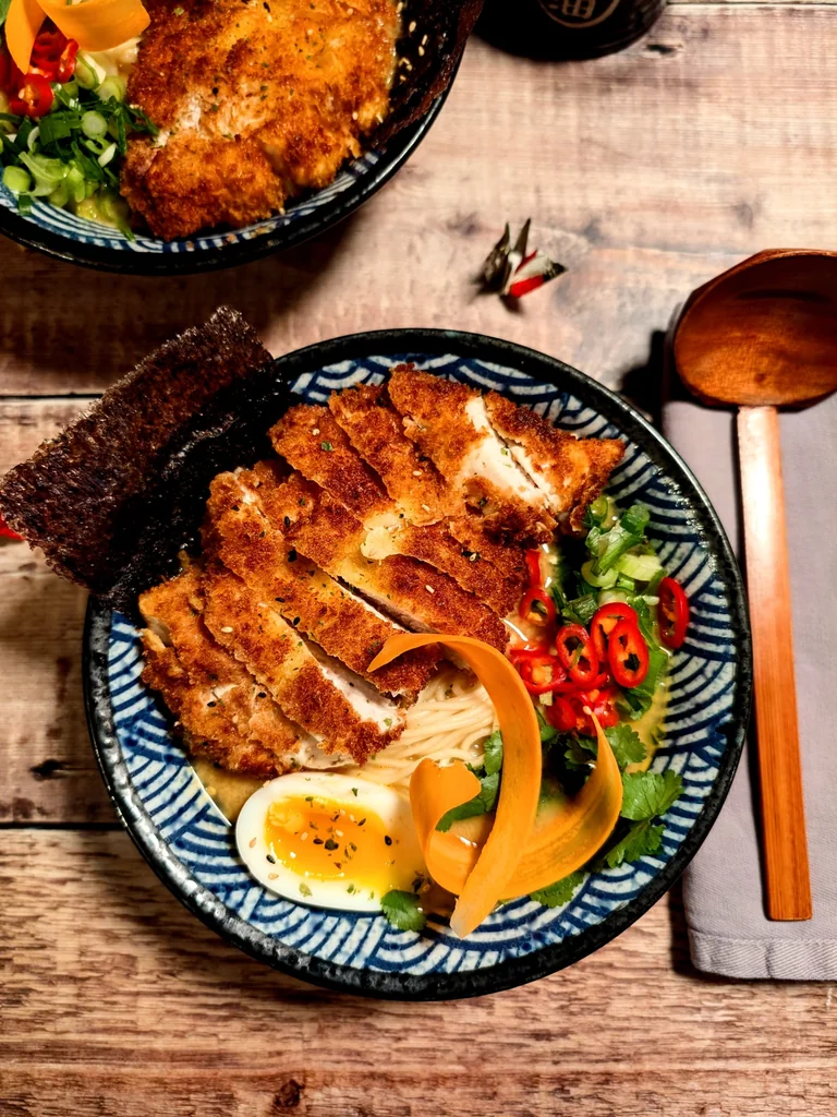 Curry-Spiced Katsu Chicken Ramen