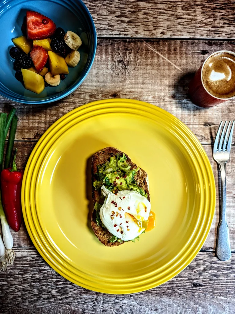 Eggs Avocado on Sourdough