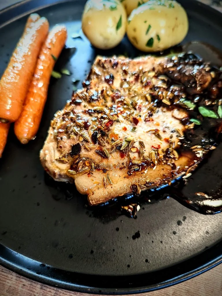 Garlic and Fennel Pork Chops