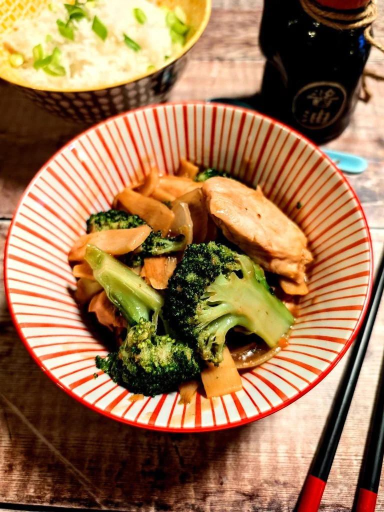 Ginger-Glazed Chicken and Broccoli Stir-Fry