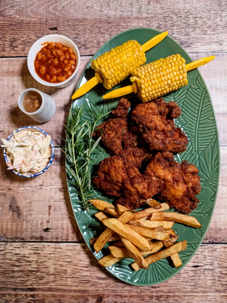 Golden Buttermilk Fried Chicken