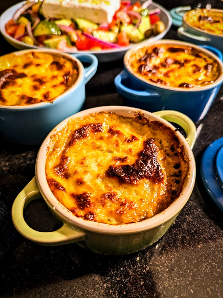 Individual Moussaka Pots