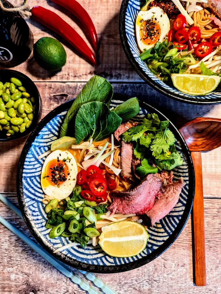 Leftover Roast Beef Ramen
