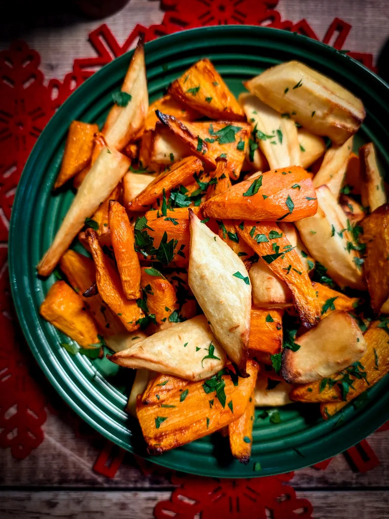 Maple Glazed Carrots and Parsnips