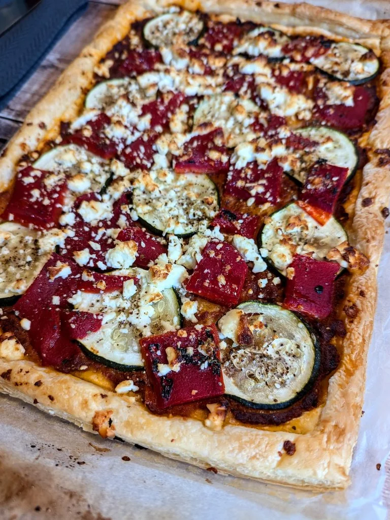 Mediterranean Puff Pastry Tart