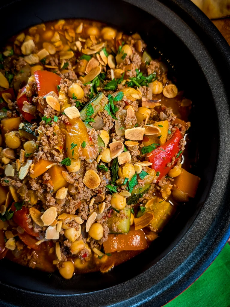 Moroccan-Inspired Beef and Chickpea Stew
