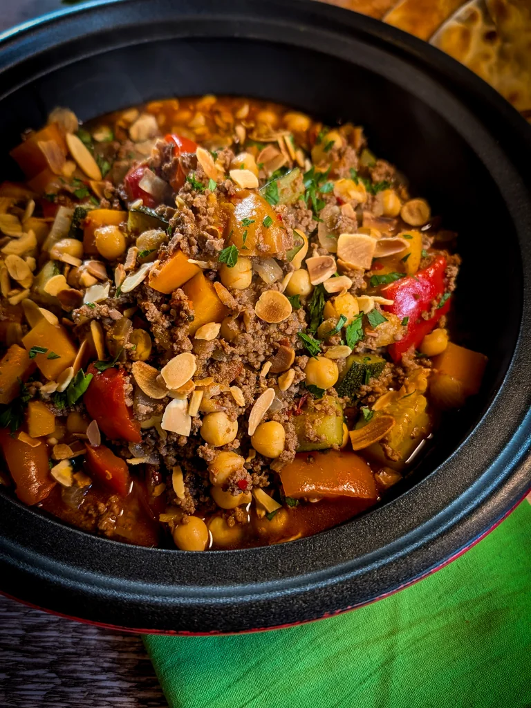 Moroccan-Inspired Beef and Chickpea Stew