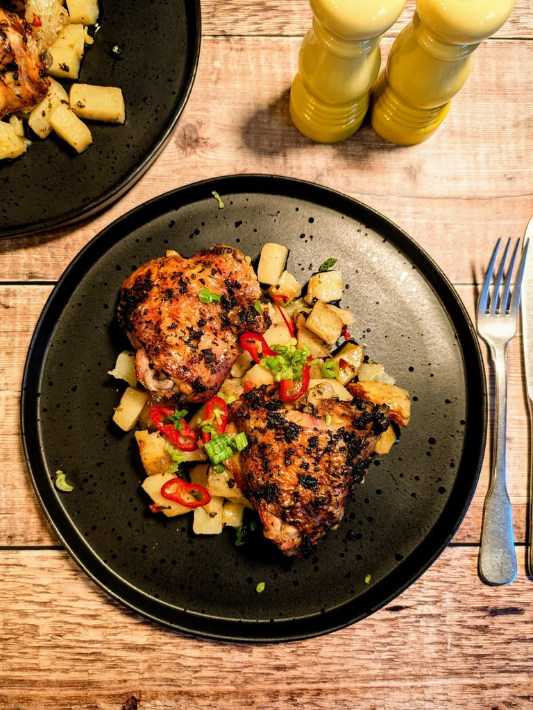 One-Tray Peri Peri Chicken & Potatoes
