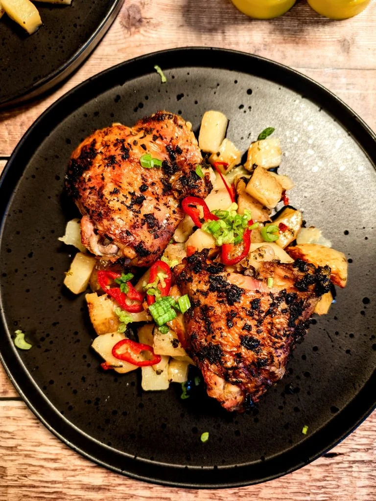 One-Tray Peri Peri Chicken & Potatoes