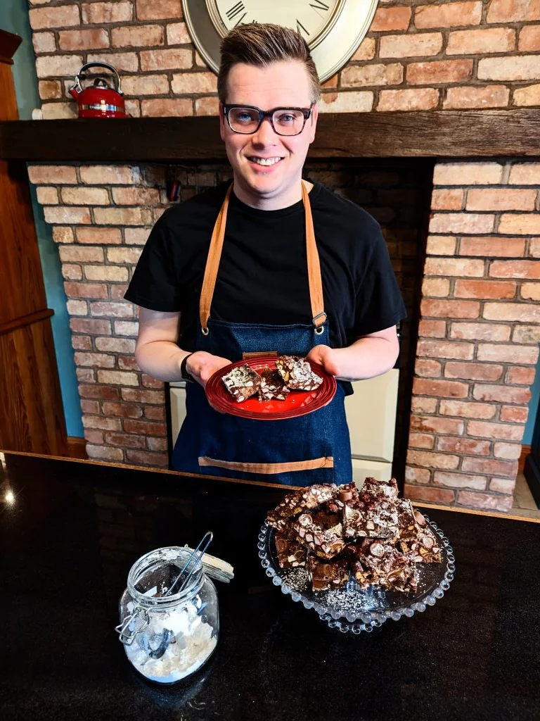 Chewy and Chocolatey Rolo Rocky Roads