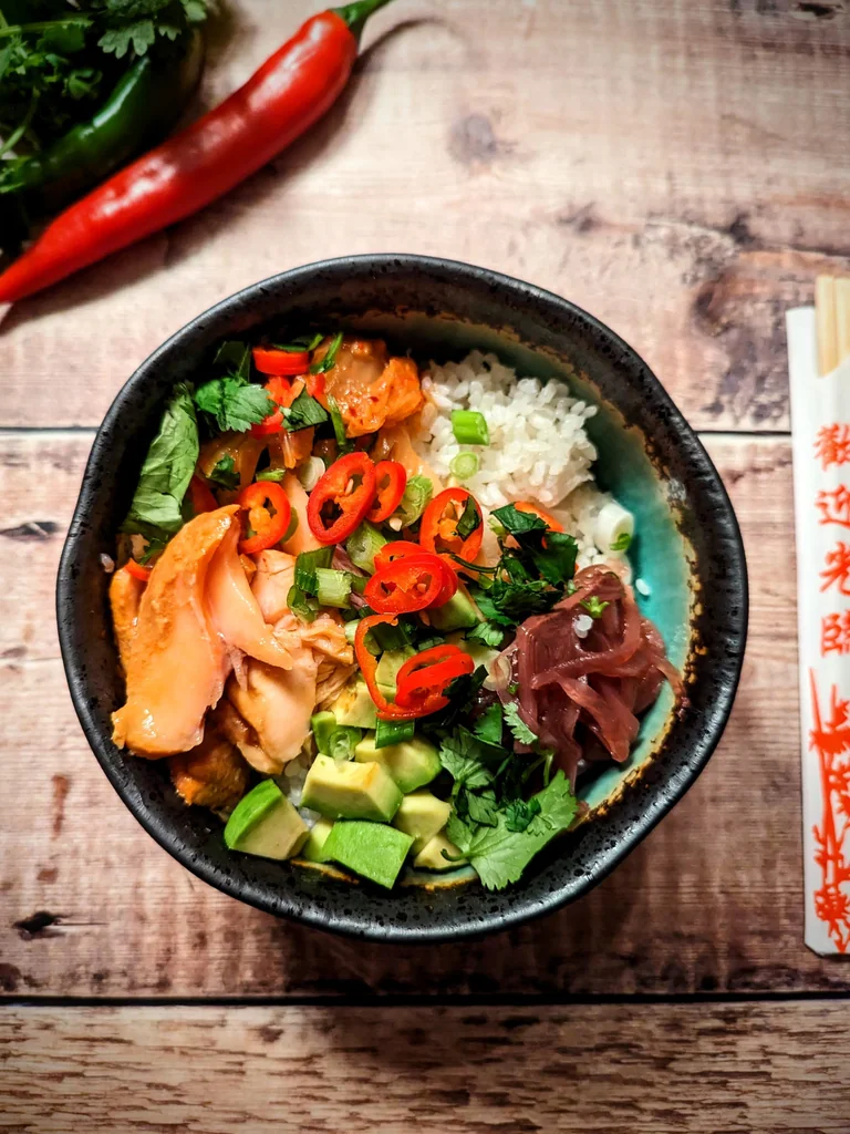 Salmon Sushi Bowls