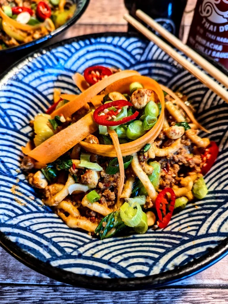 Savoury Pork and Udon Noodles