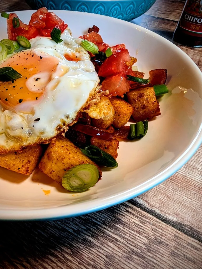 Sizzling Spanish Chorizo Breakfast Hash