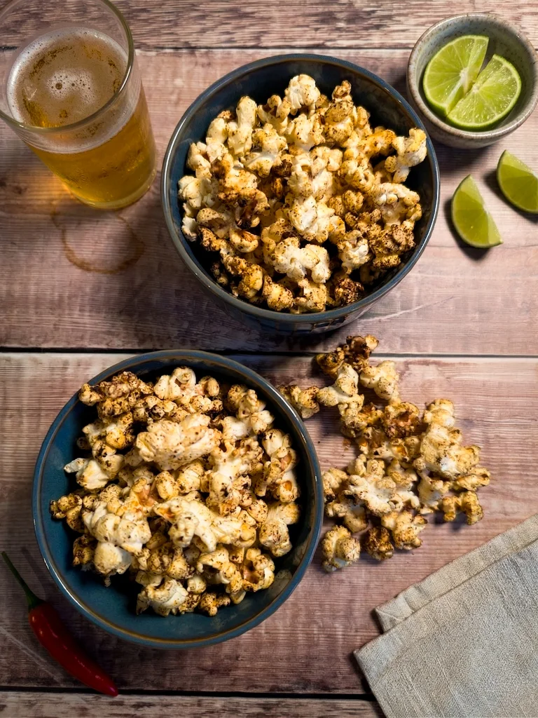 Spiced Chilli Lime Popcorn