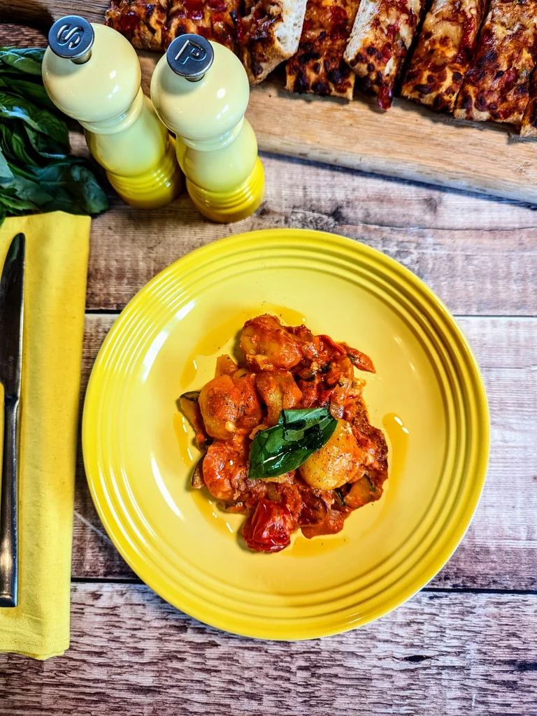 Spicy Baked Gnocchi