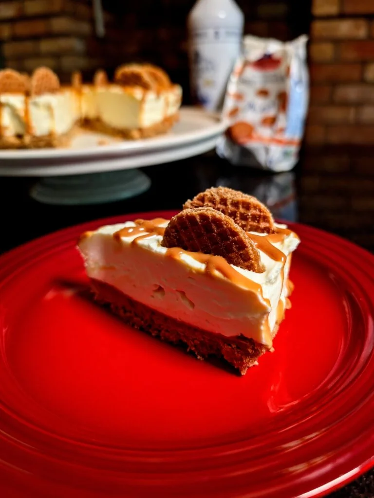 Stroopwafel Lattice Cheesecake