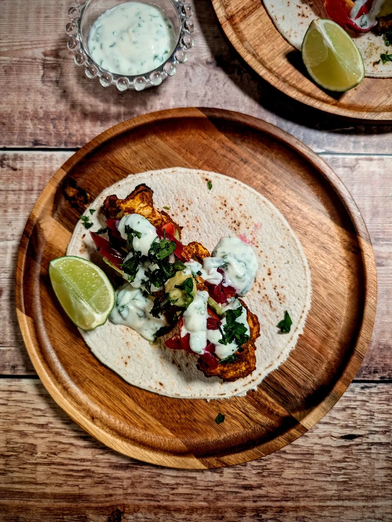 Tandoori Cauliflower Tacos