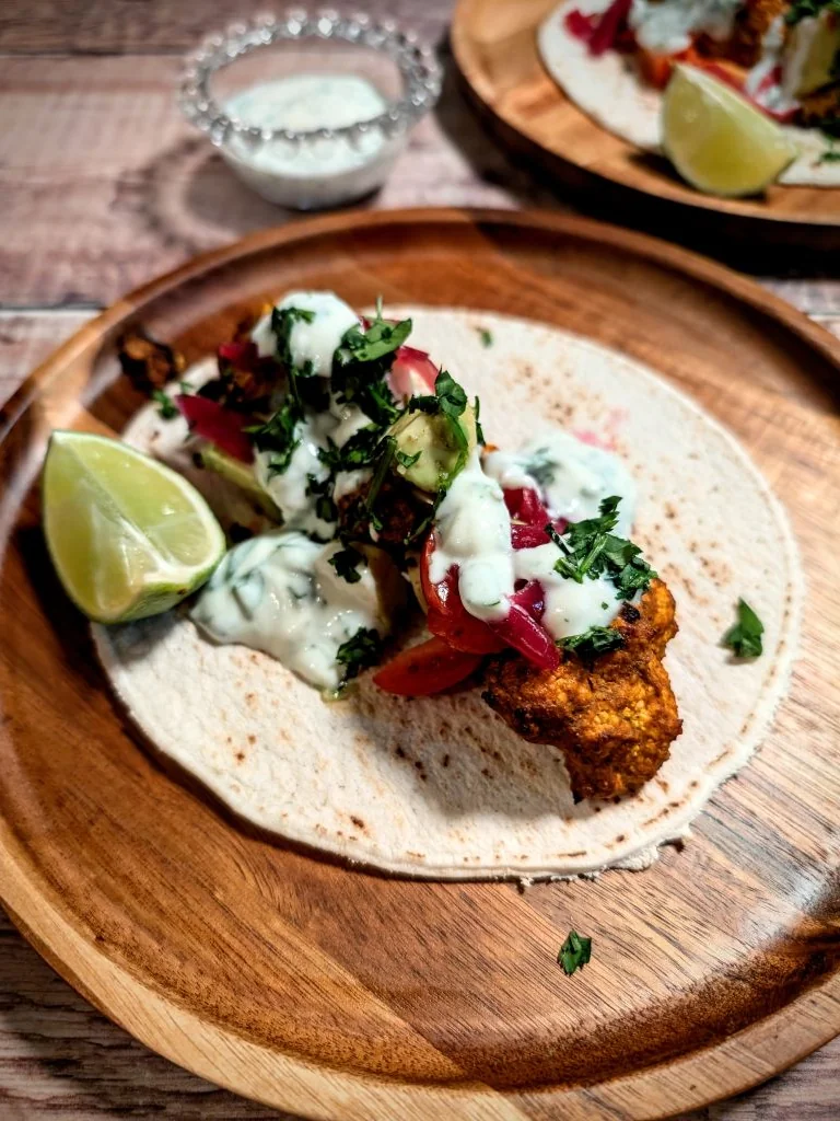 Tandoori Cauliflower Tacos