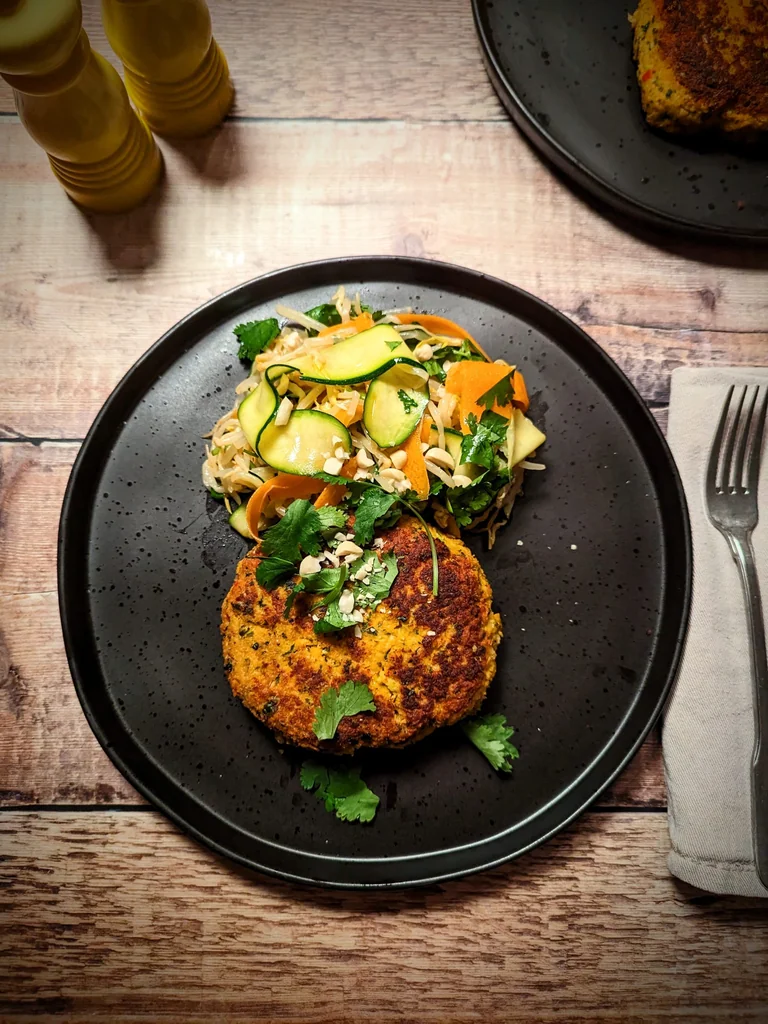 Thai-style Salmon Burgers