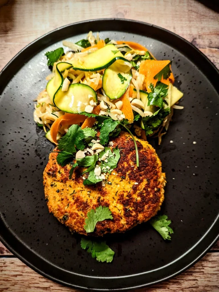 Thai-style Salmon Burgers