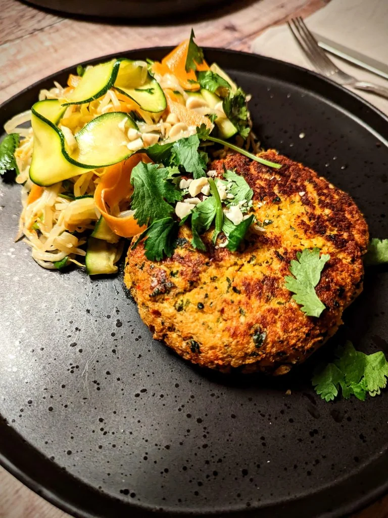 Thai-style Salmon Burgers