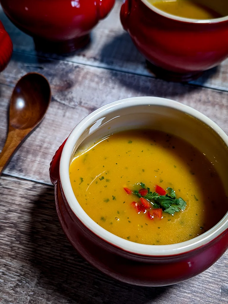 Turmeric, Carrot and Coriander Soup