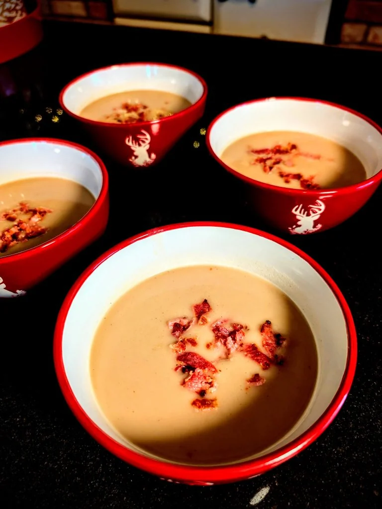 Winter Spiced Parsnip Soup